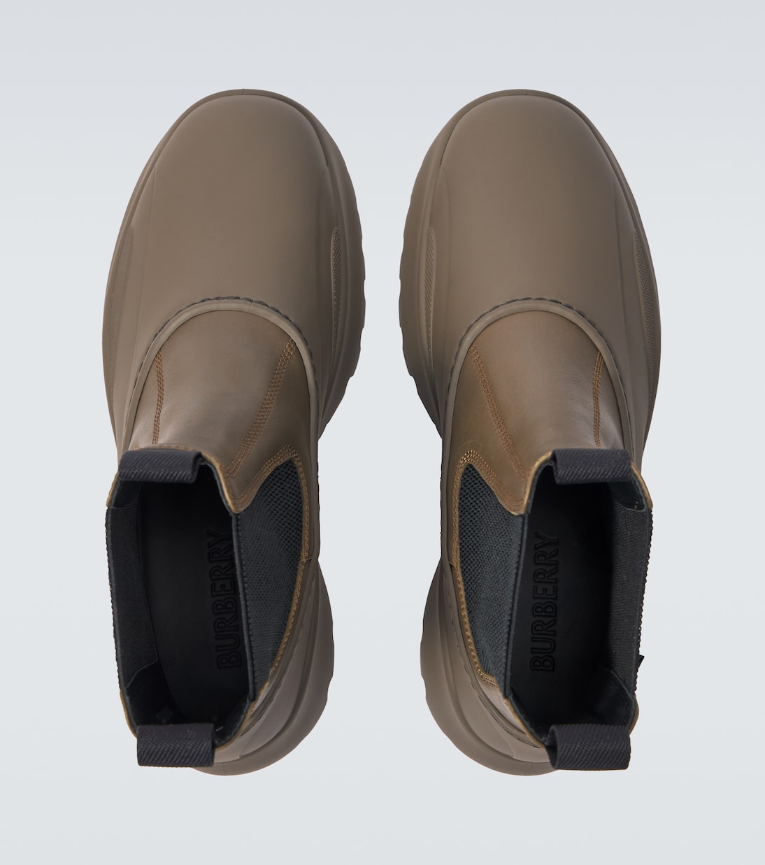 Leather Chelsea boots | Burberry