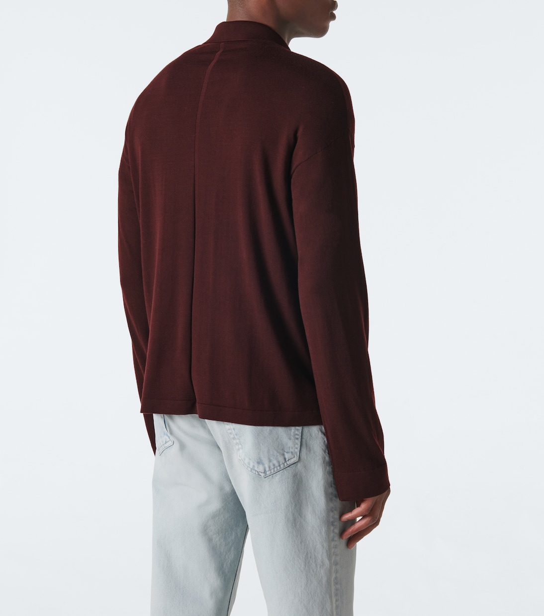 Miso wool polo sweater | The Row