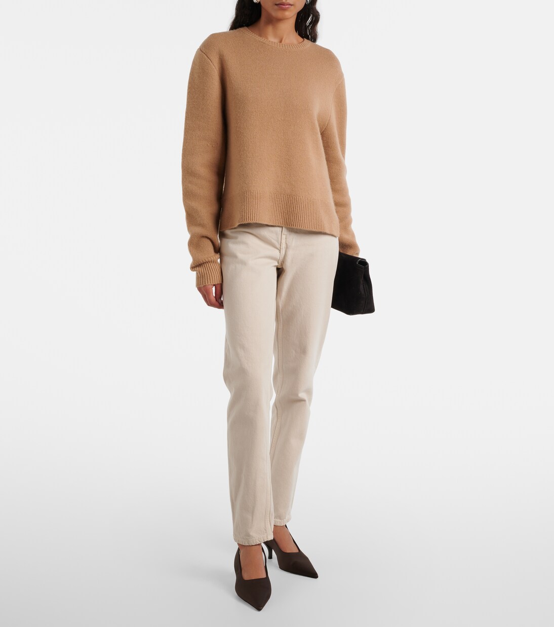 Escarpins Classic 55 en satin | Toteme