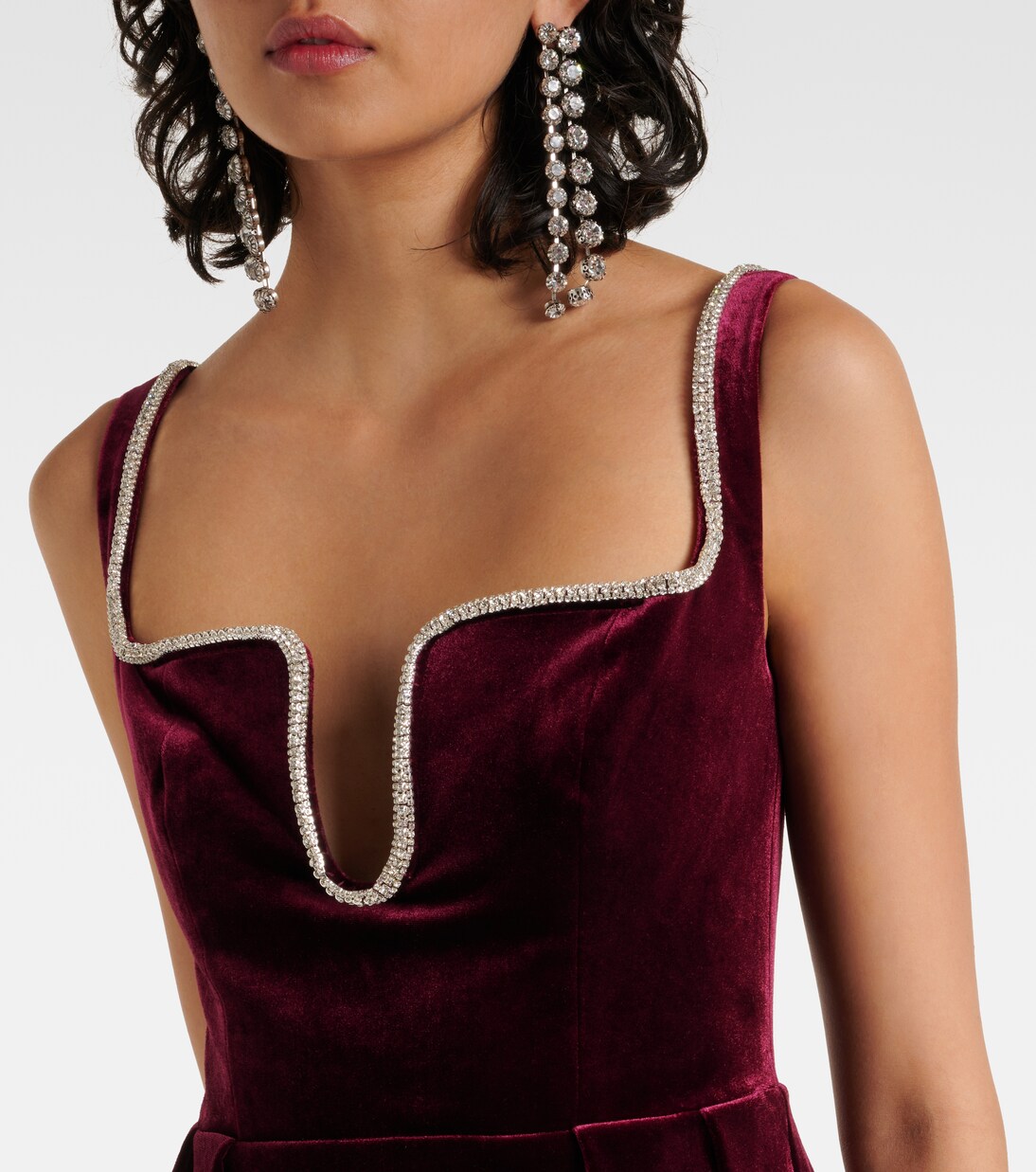 Robe en velours | Self-Portrait