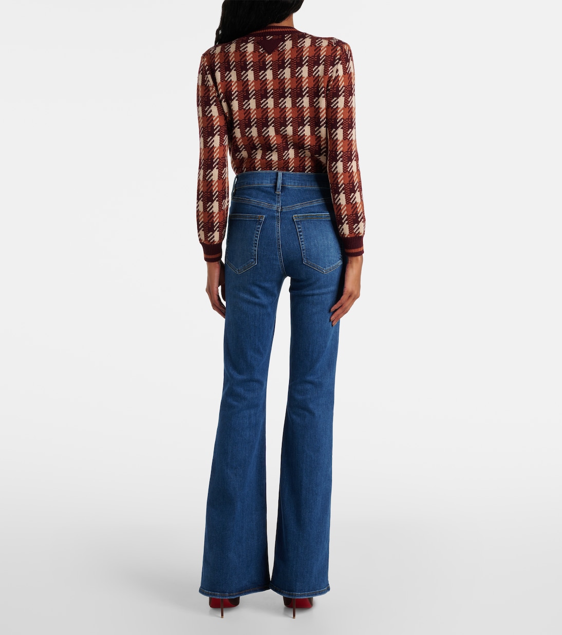 Le High Flare high-rise flared jeans | Frame