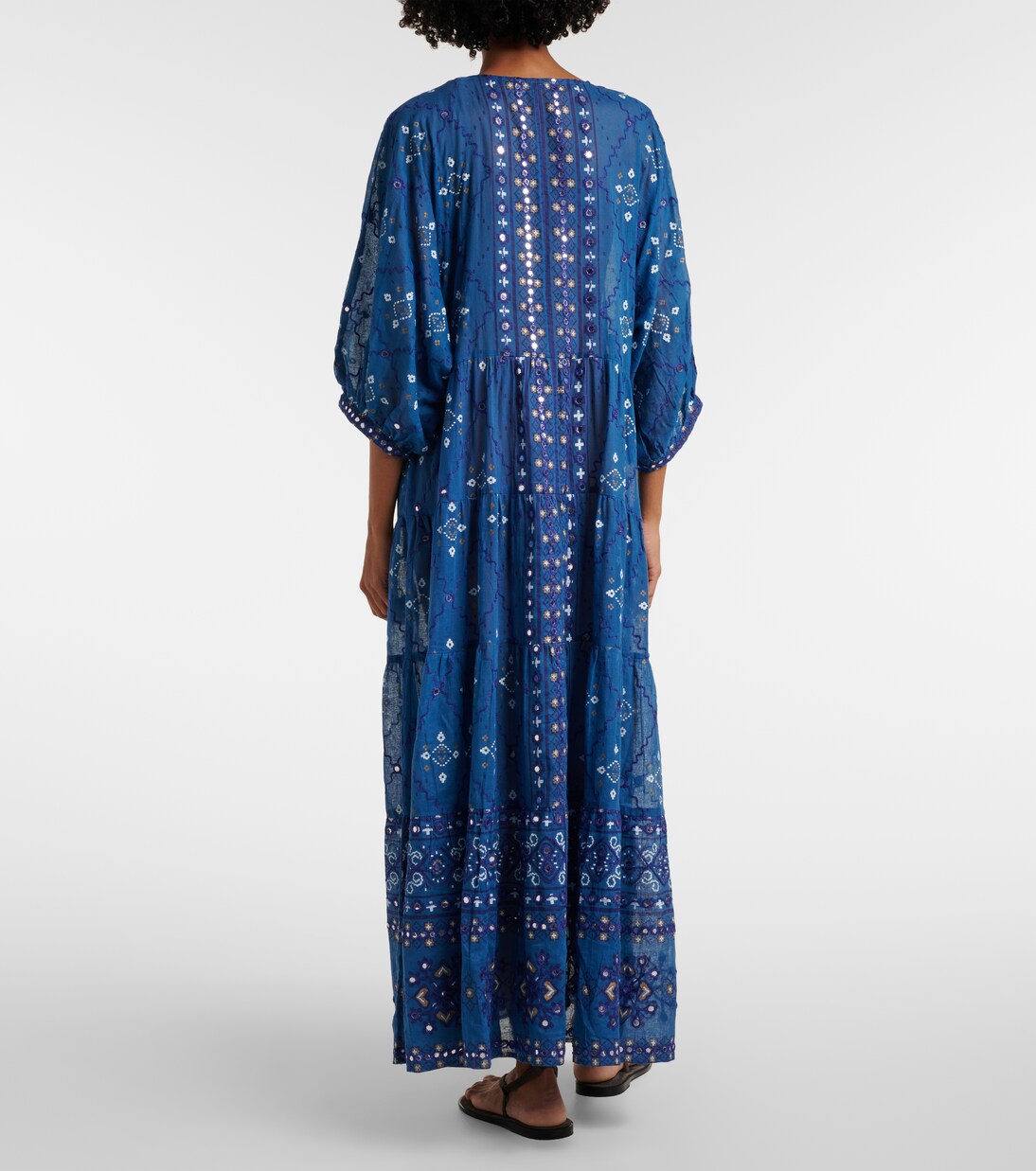 Bedruckter Kaftan Mosaic aus Baumwolle | Juliet Dunn