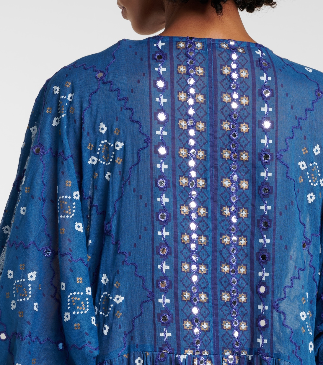 Bedruckter Kaftan Mosaic aus Baumwolle | Juliet Dunn