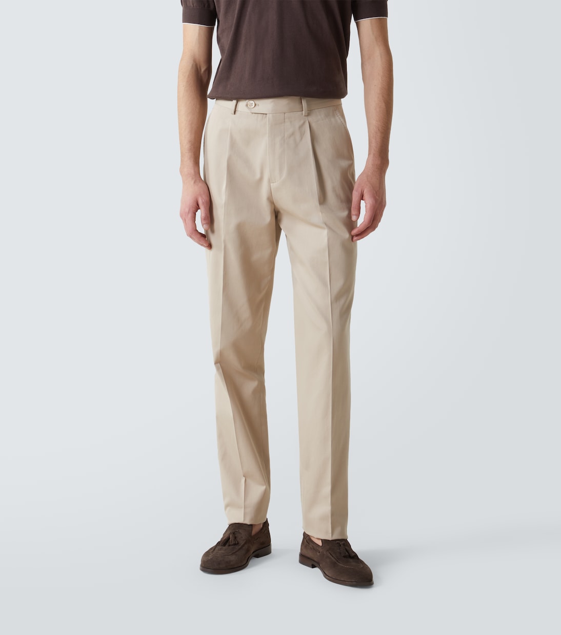 Cotton and cashmere suit | Brunello Cucinelli