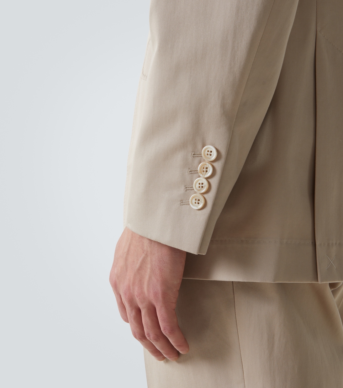 Cotton and cashmere suit | Brunello Cucinelli