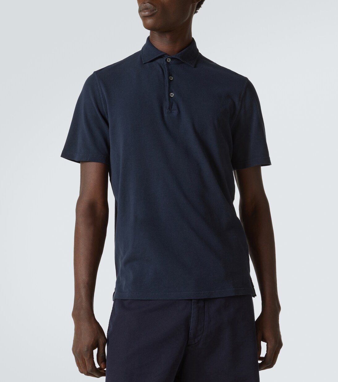 Polohemd aus Baumwoll-Piqué | Fedeli