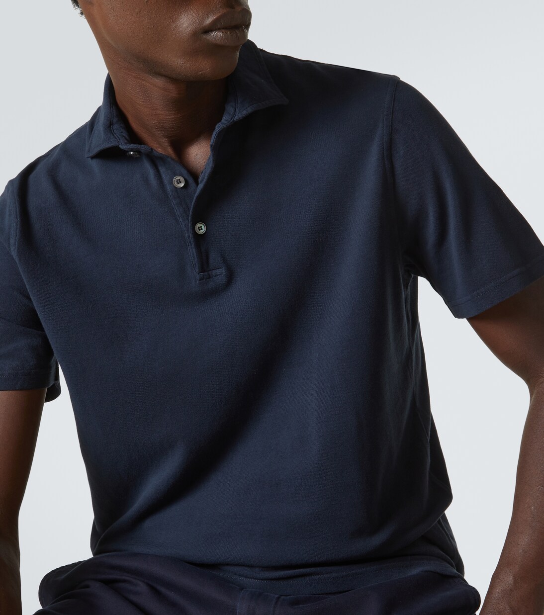 Polohemd aus Baumwoll-Piqué | Fedeli