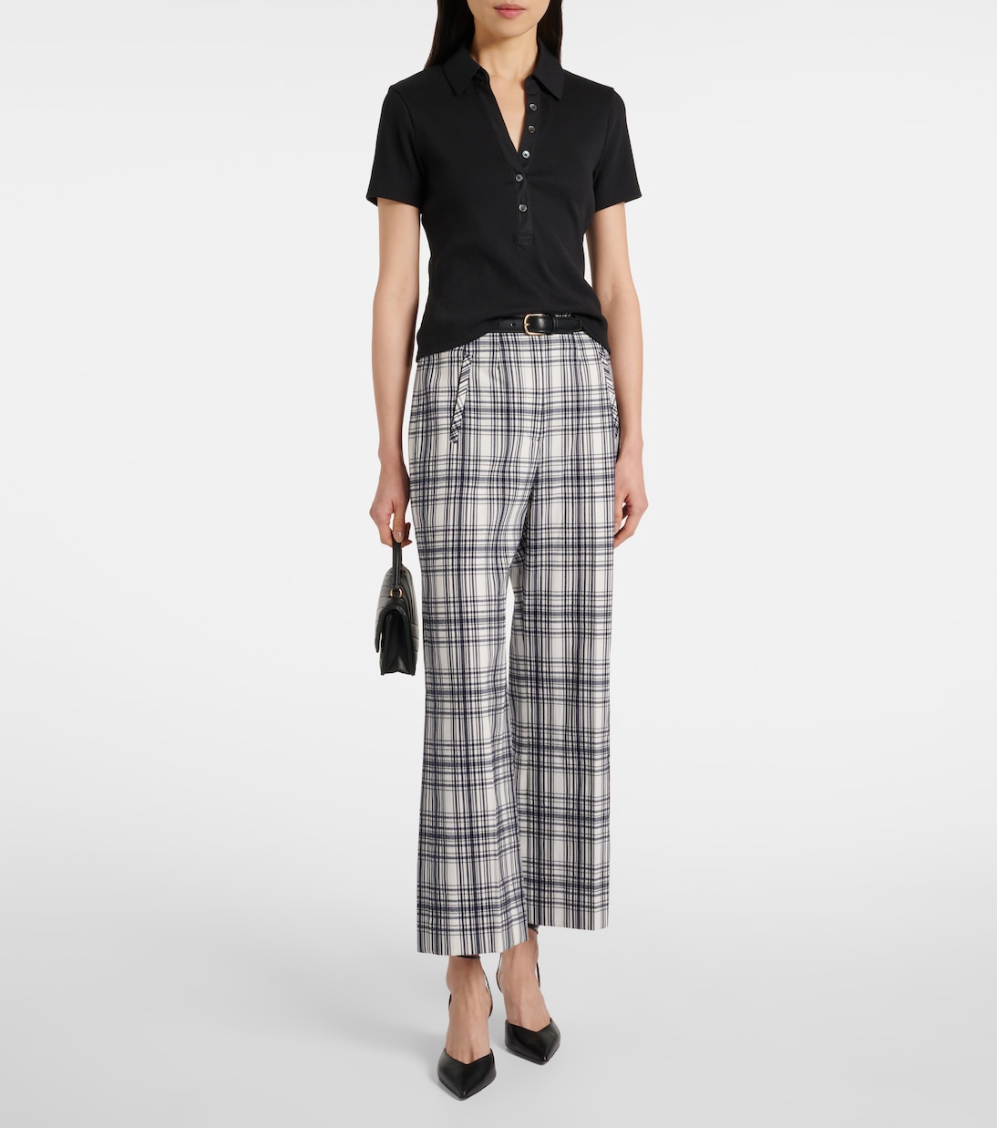 Polohemd Kearney aus einem Baumwollgemisch | Veronica Beard