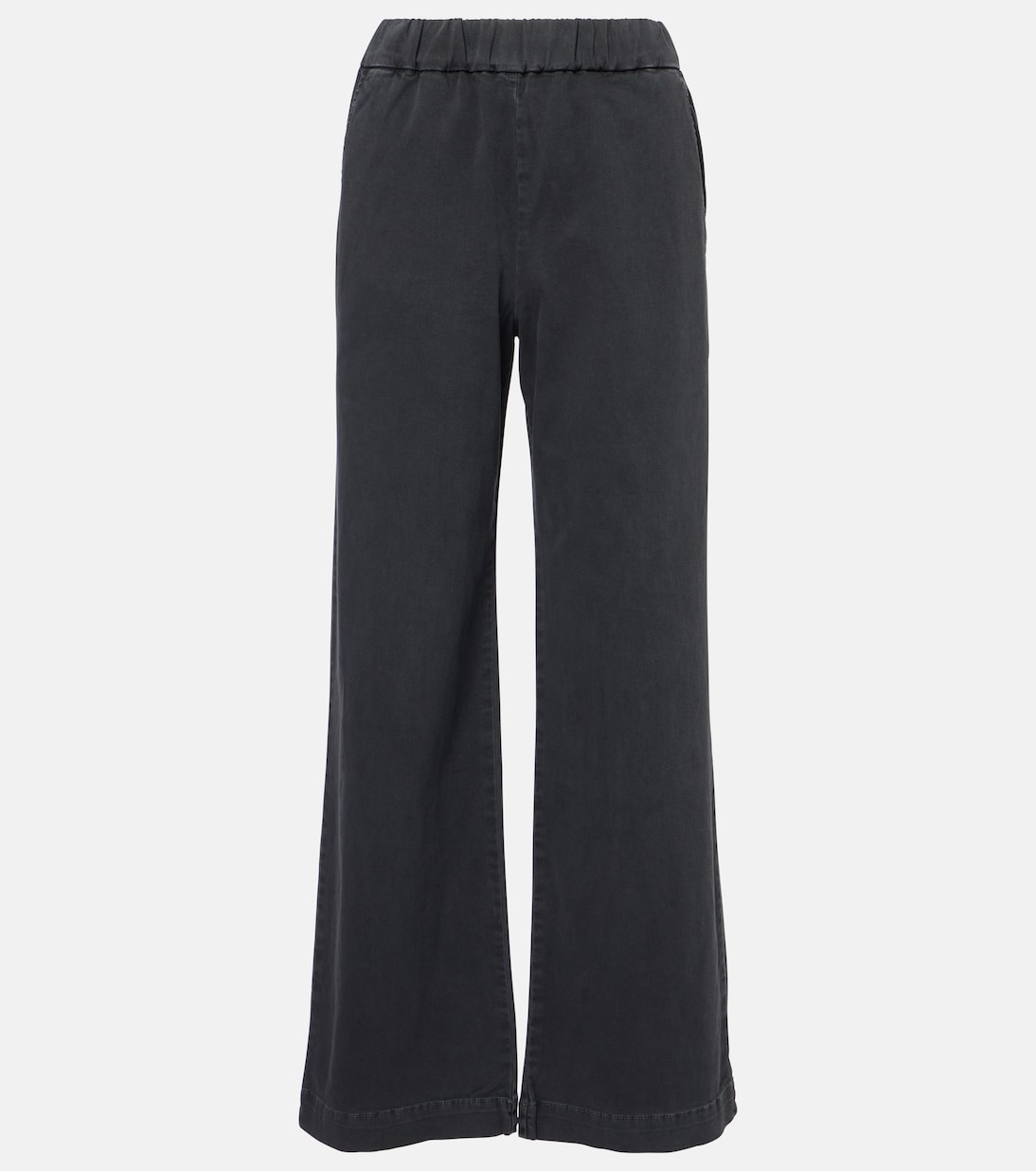 Pantalon droit Naya en coton mélangé | Velvet