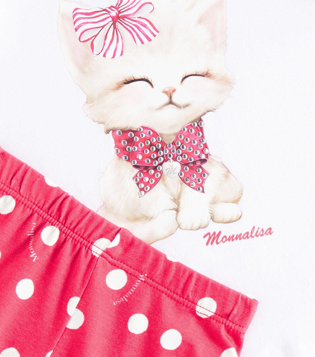 Bebé - set de camisa y pantalones de jersey | Monnalisa