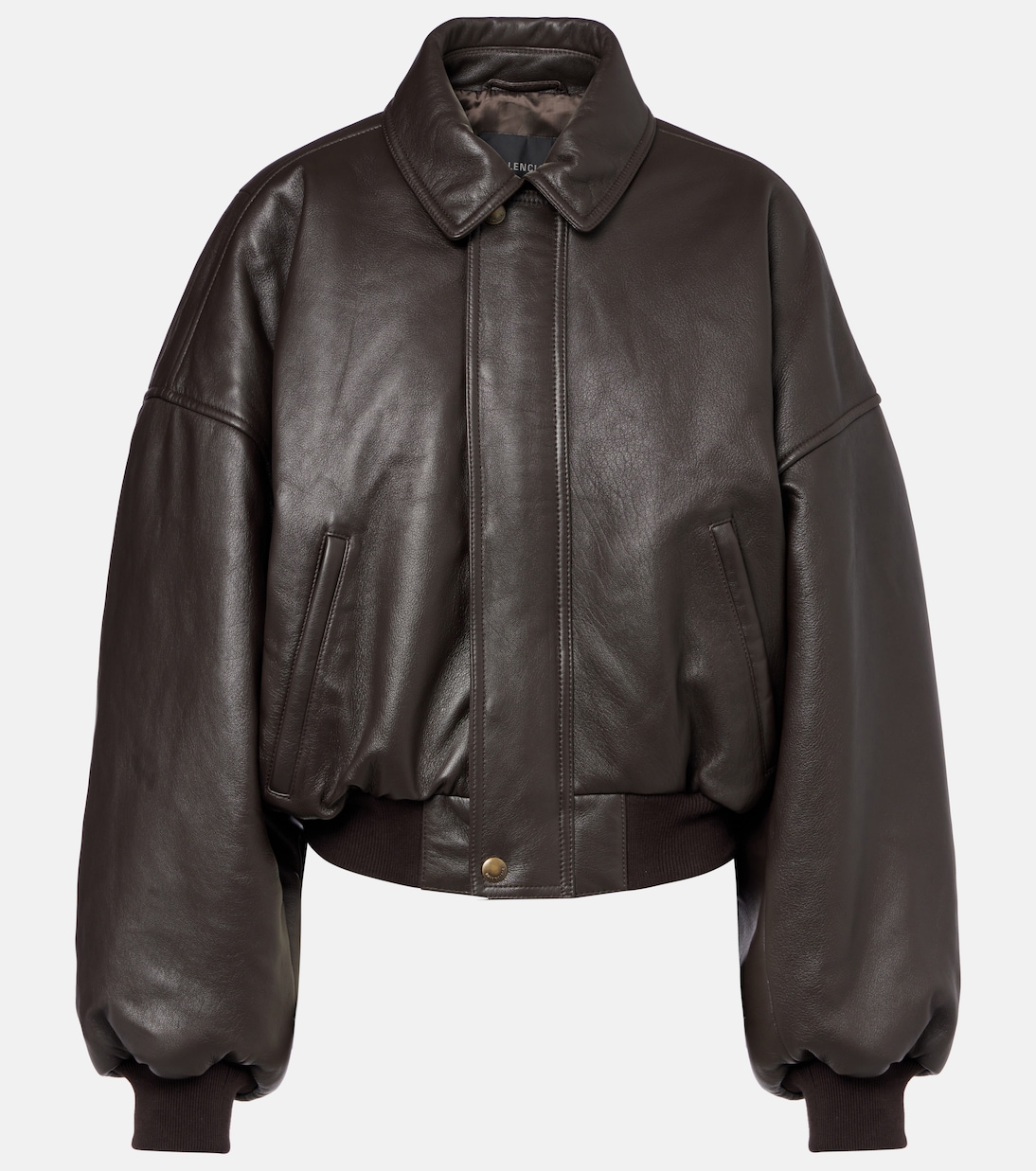 Veste Round Taxi en cuir | Balenciaga