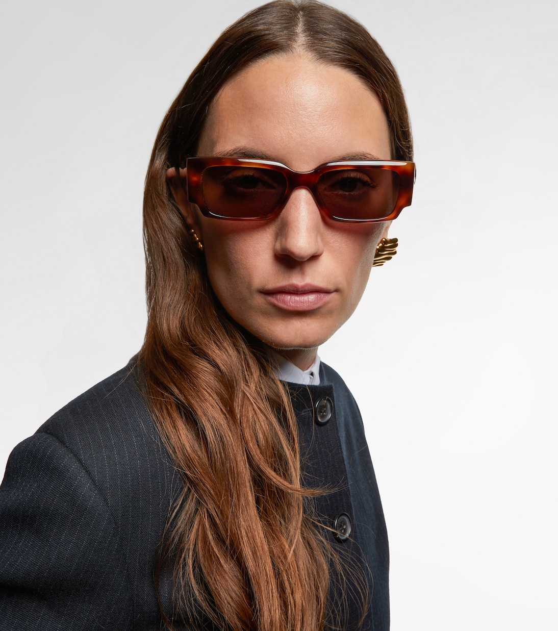 x Oliver Peoples – Lunettes de soleil 1995C rectangulaires | Khaite