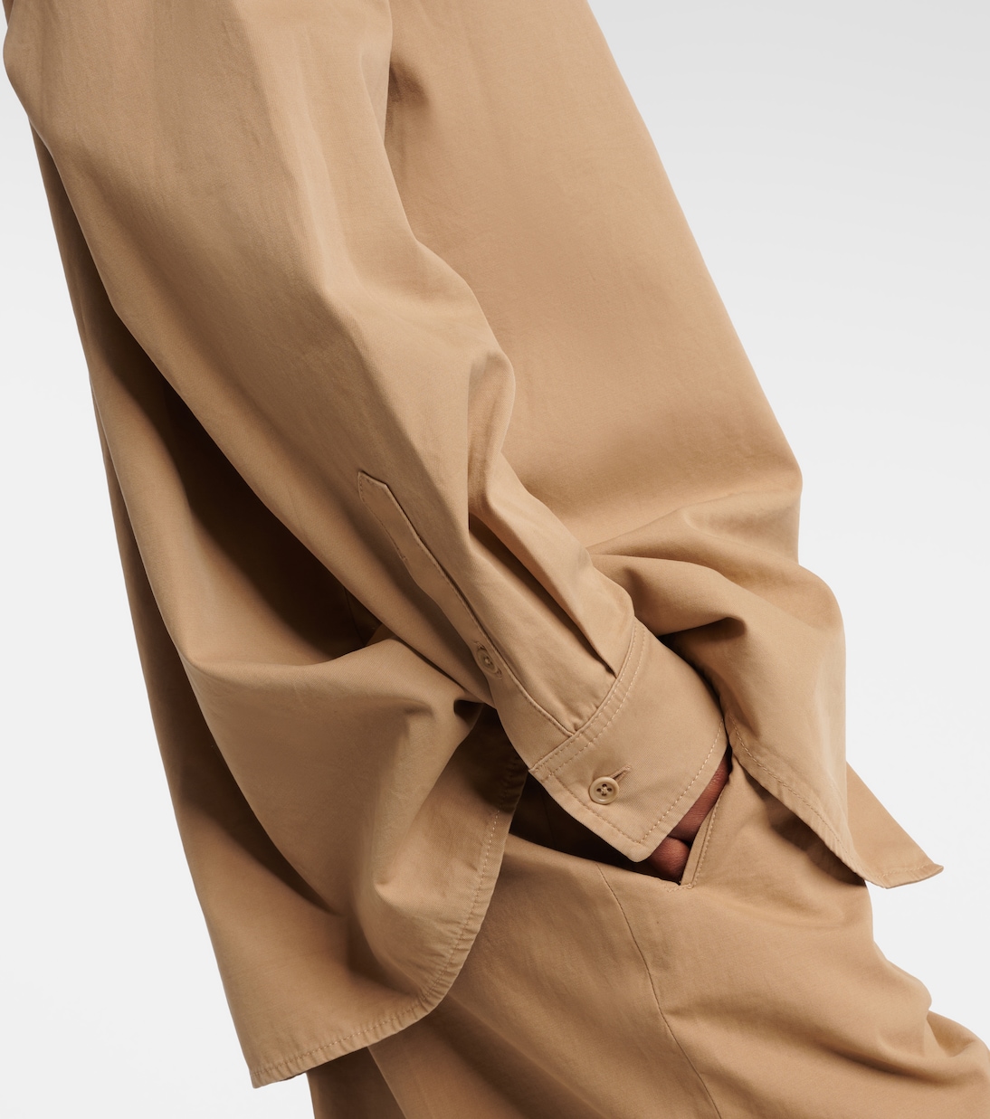 Hemd Tansy aus Baumwolle und Kaschmir | The Row