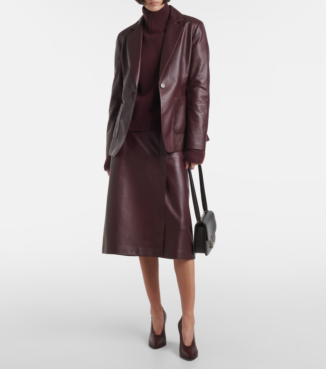 Leather blazer | Joseph