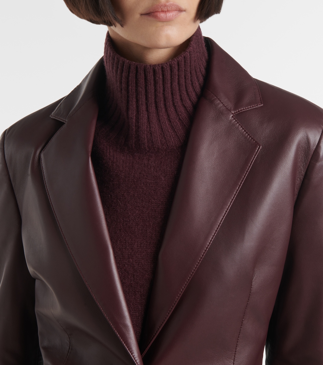 Leather blazer | Joseph