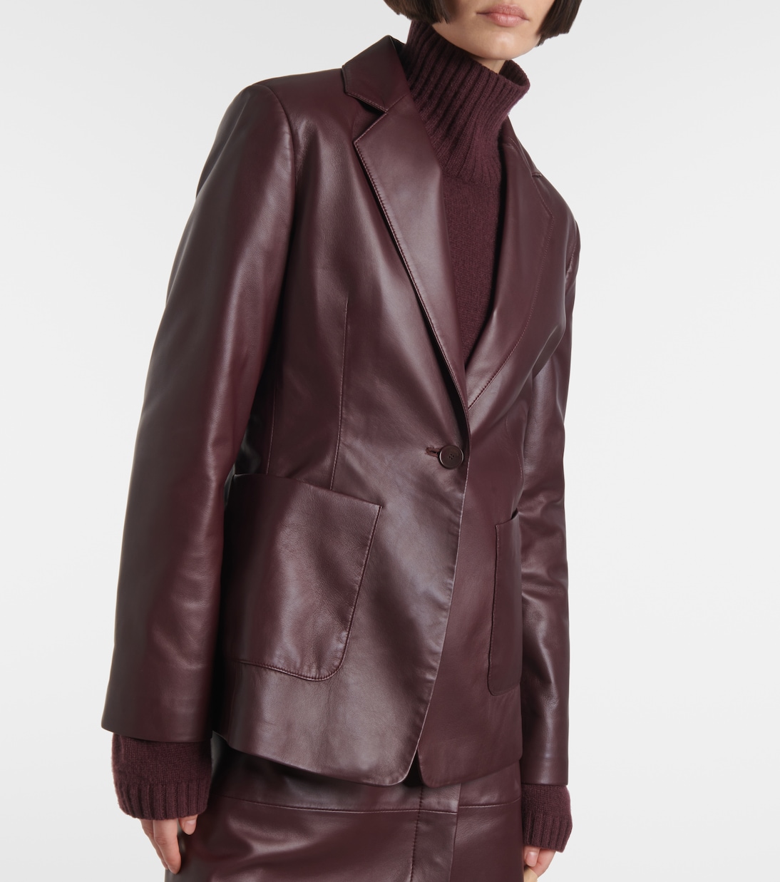 Leather blazer | Joseph