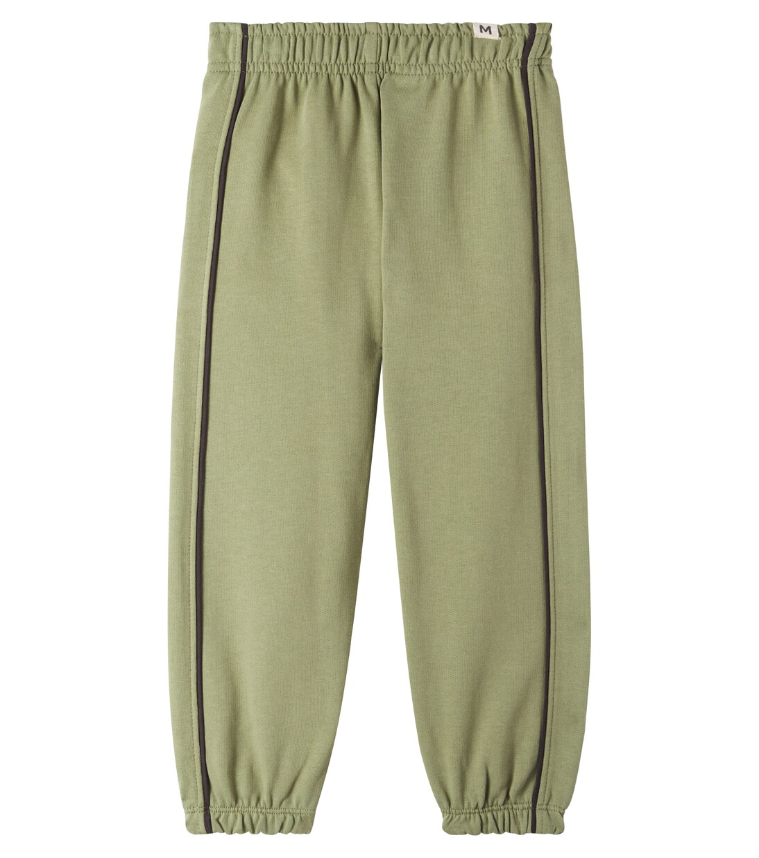 Ribbed-knit cotton sweatpants | Mini Rodini