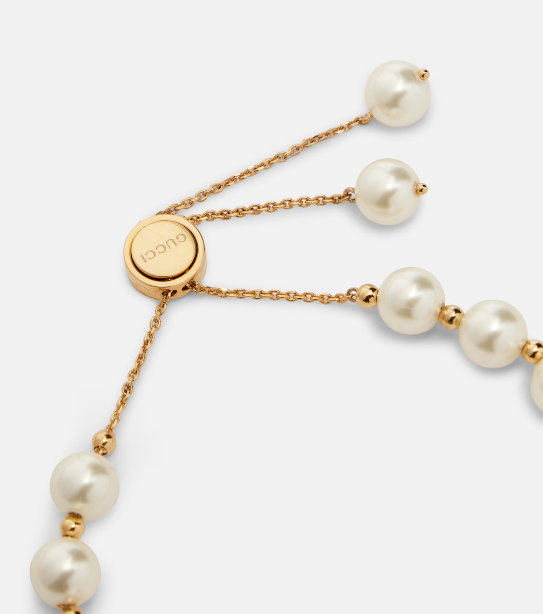 Armband Interlocking G aus Zierperlen | Gucci