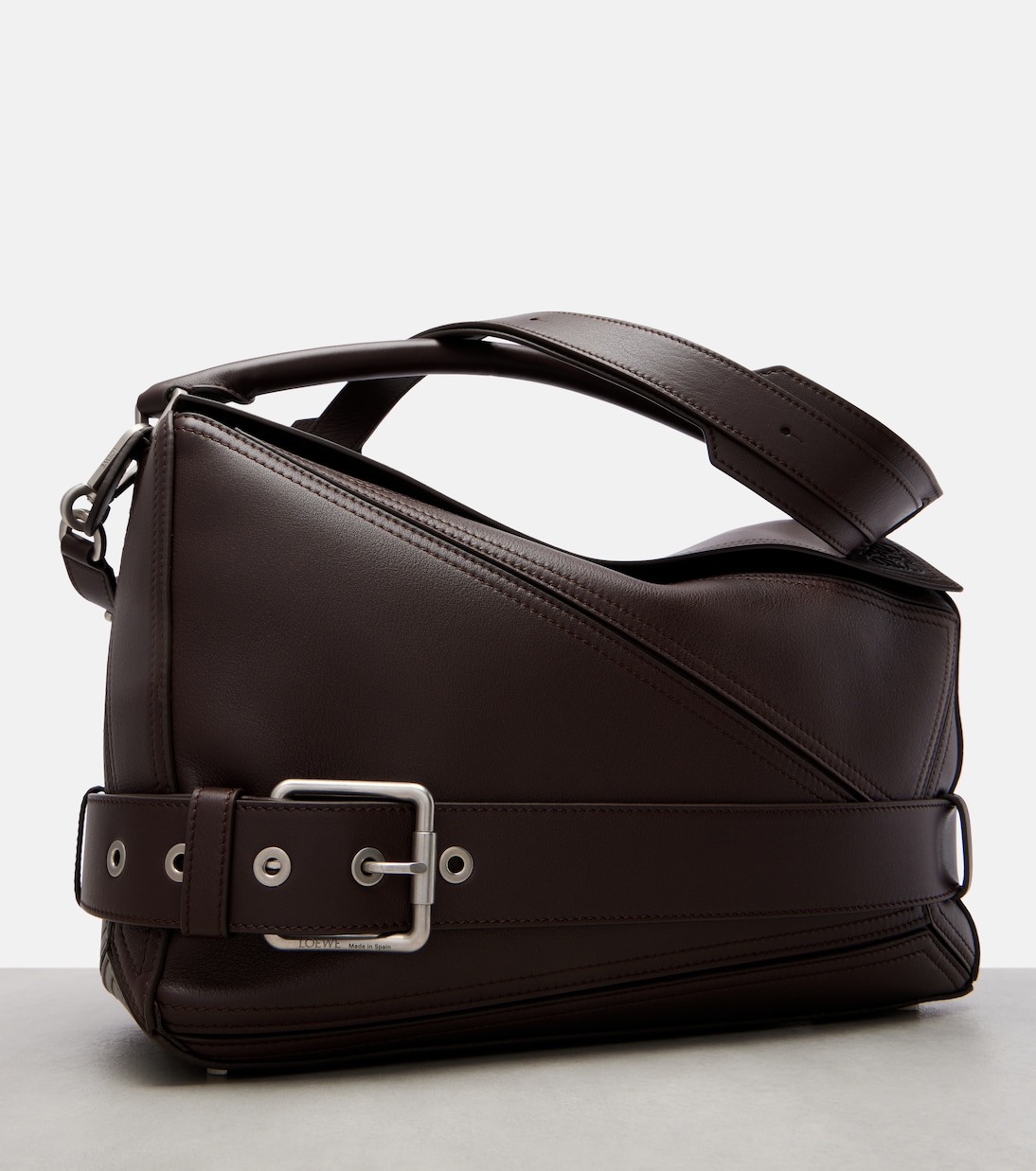 Cabas Puzzle Biker Large en cuir | Loewe