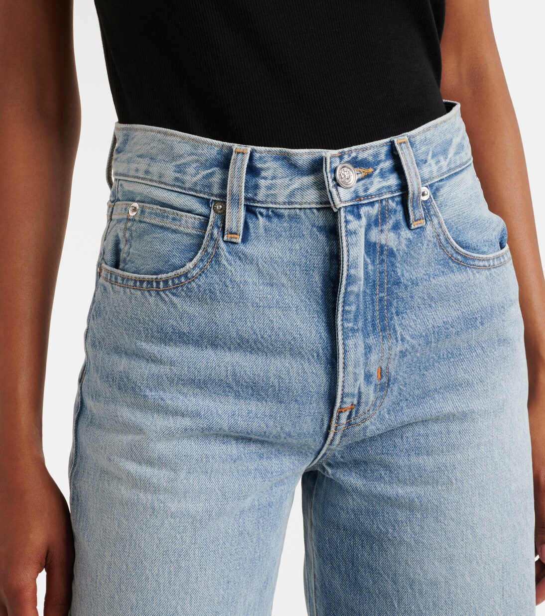 Jean ample Grace à taille mi-haute | Slvrlake