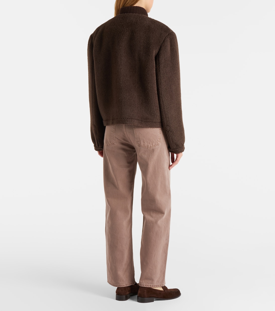 High-Rise Wide-Leg Jeans Ren Crop | Agolde