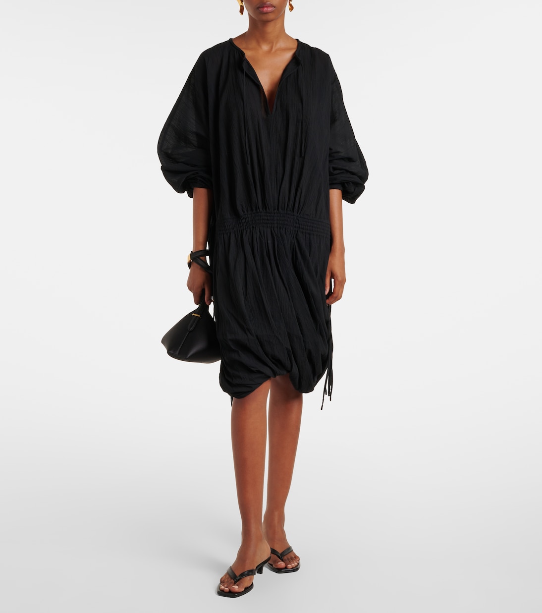 Minikleid aus Baumwolle | Toteme