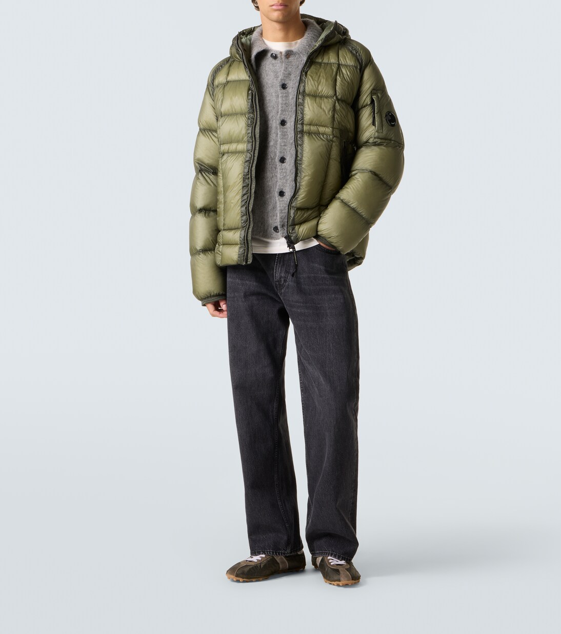 후드 다운 재킷 | C.P. Company