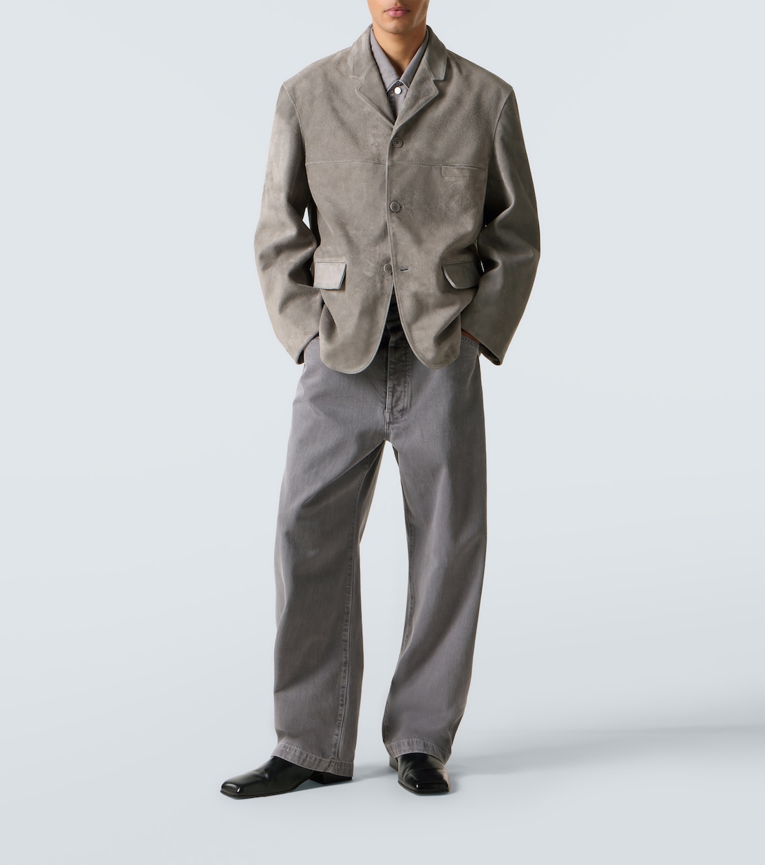 Suede blazer | Lemaire