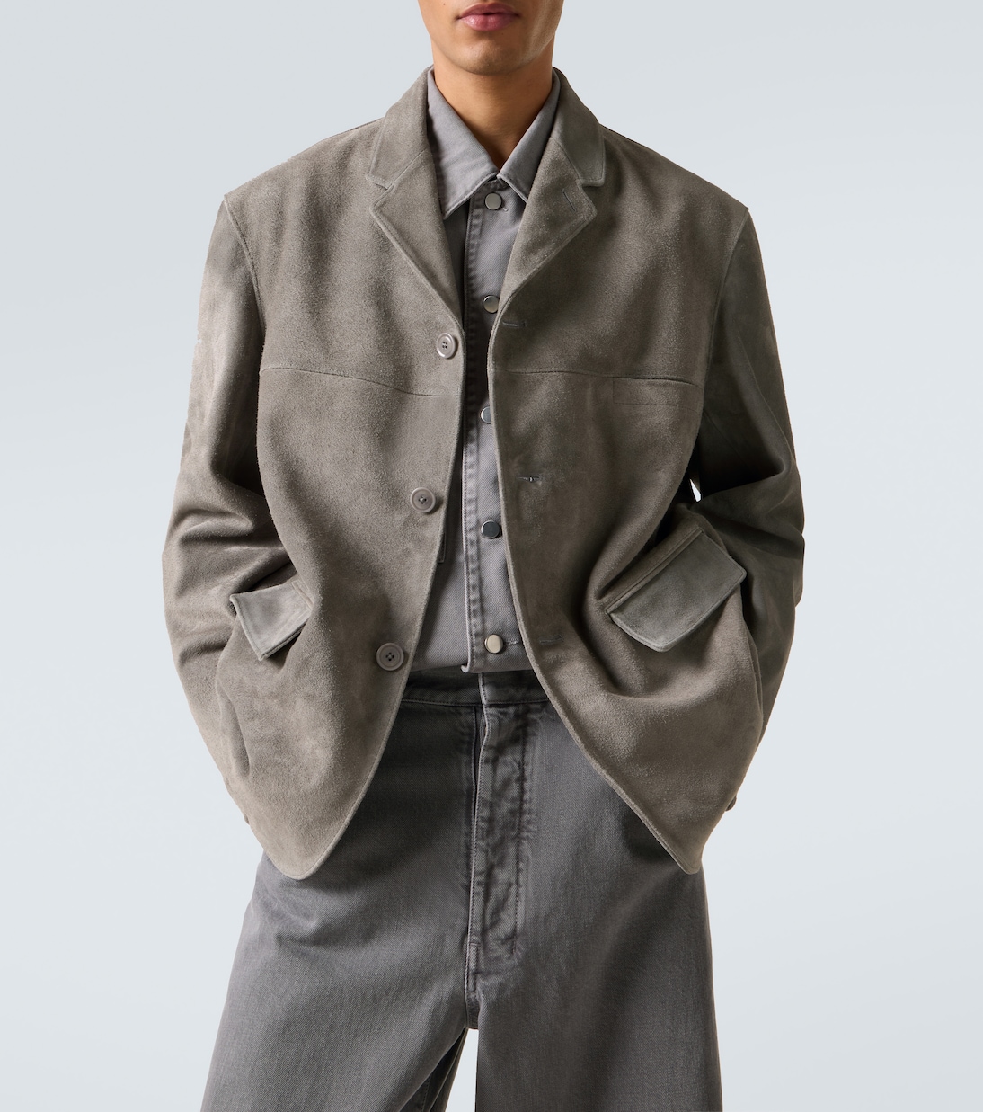 Suede blazer | Lemaire