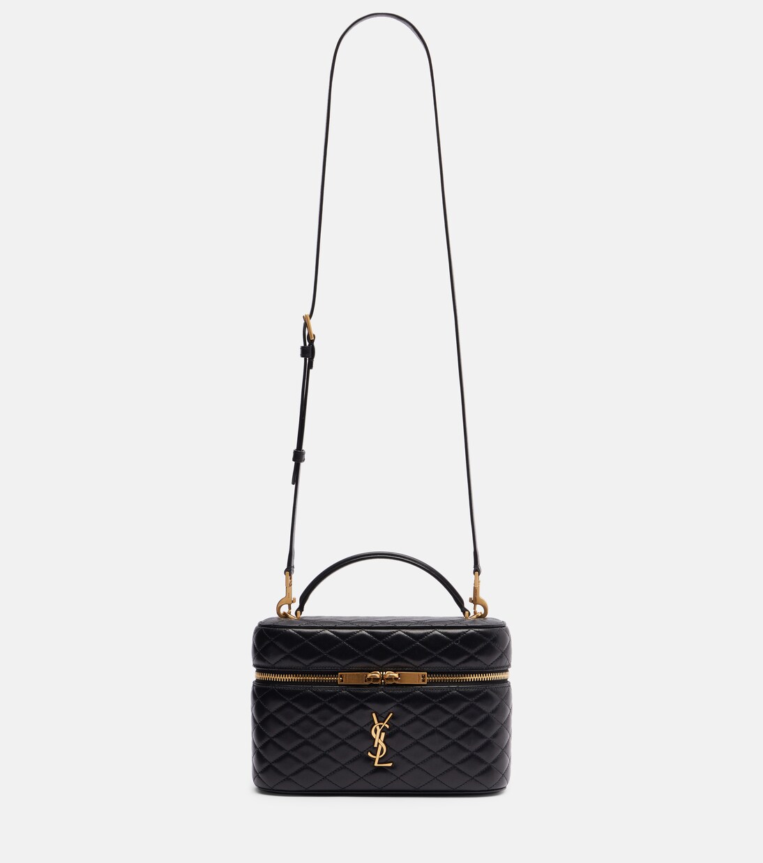 Gaby Large leather vanity bag | Saint Laurent