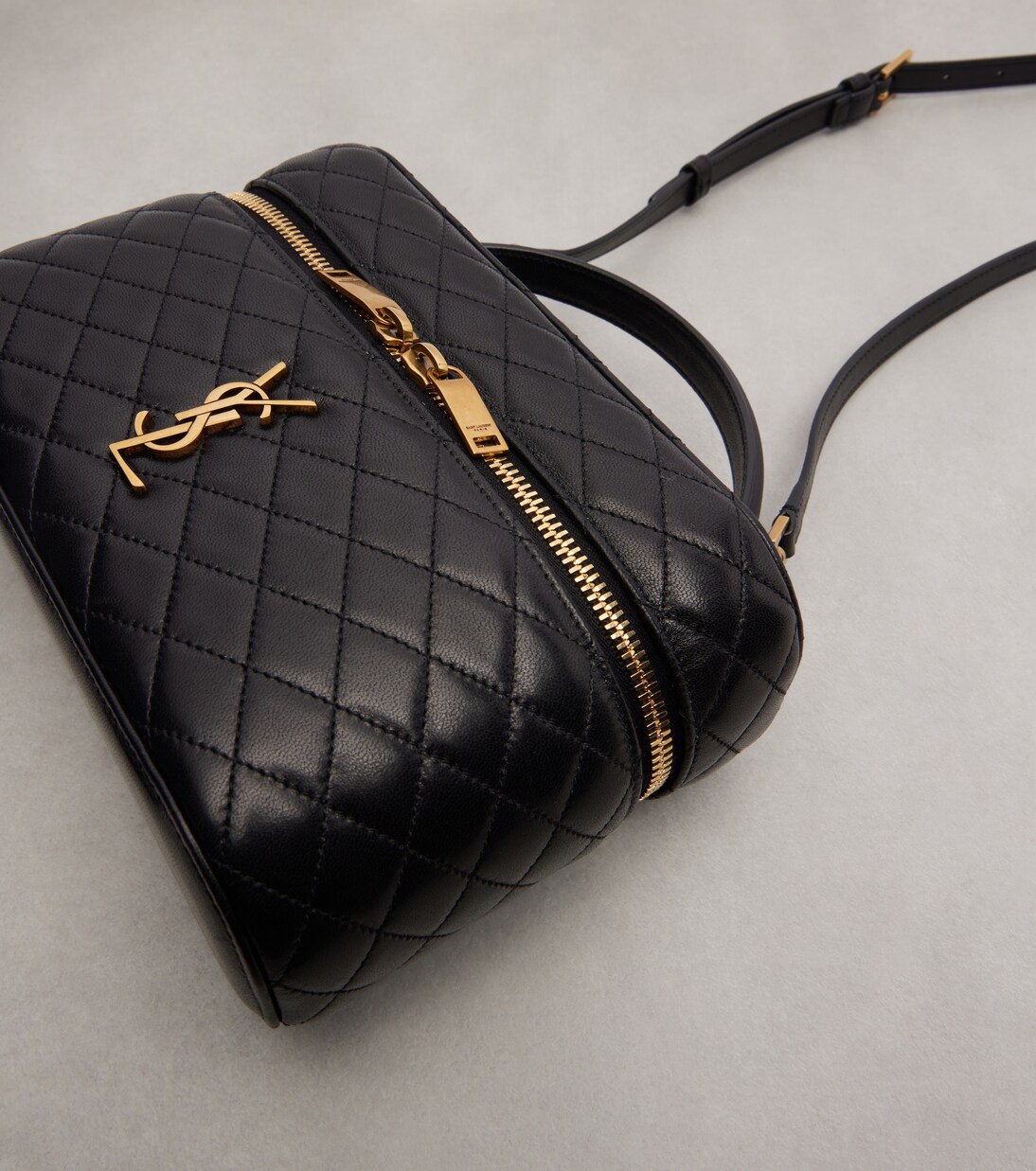 Gaby Large leather vanity bag | Saint Laurent