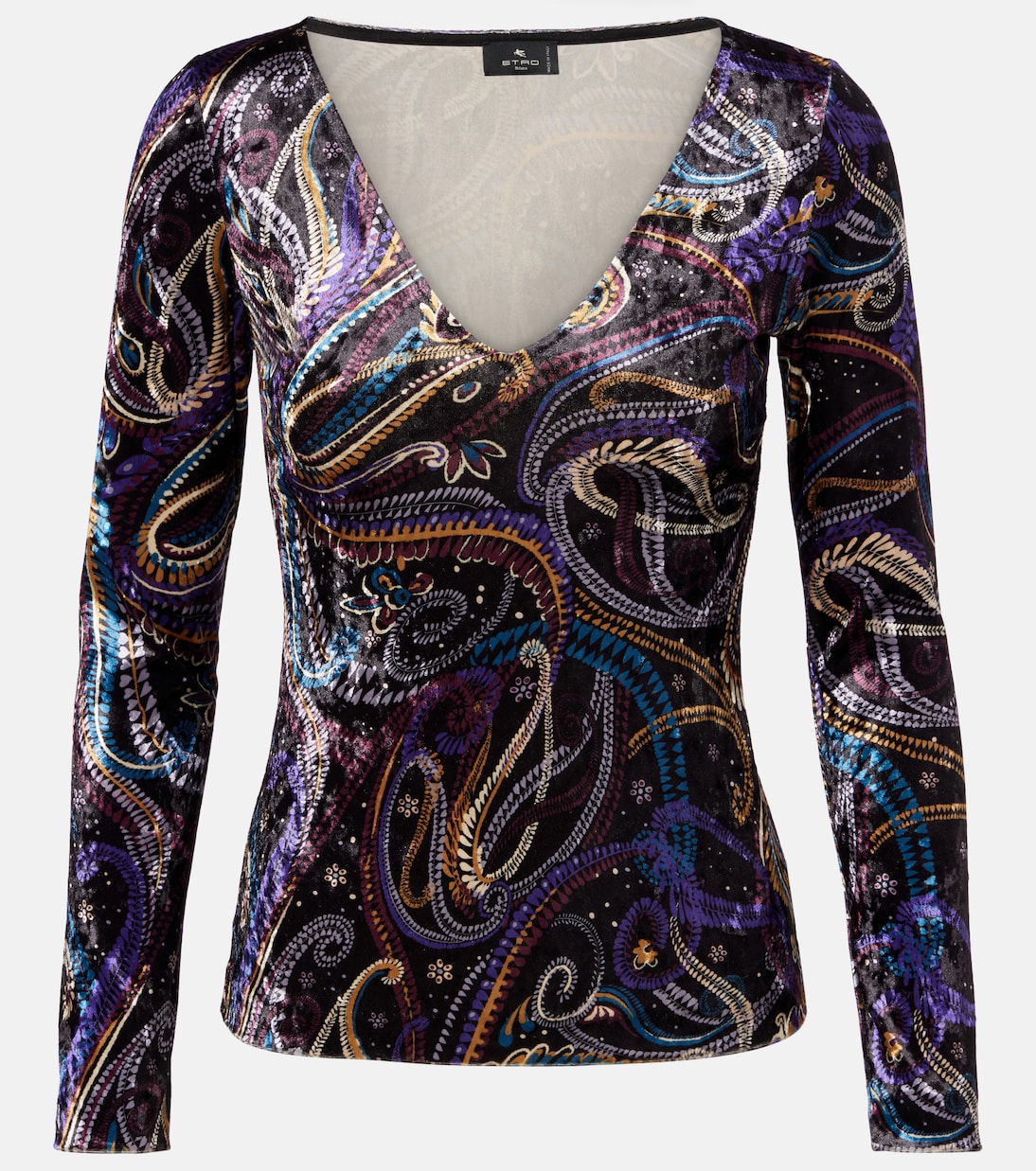Top aus Samt | Etro