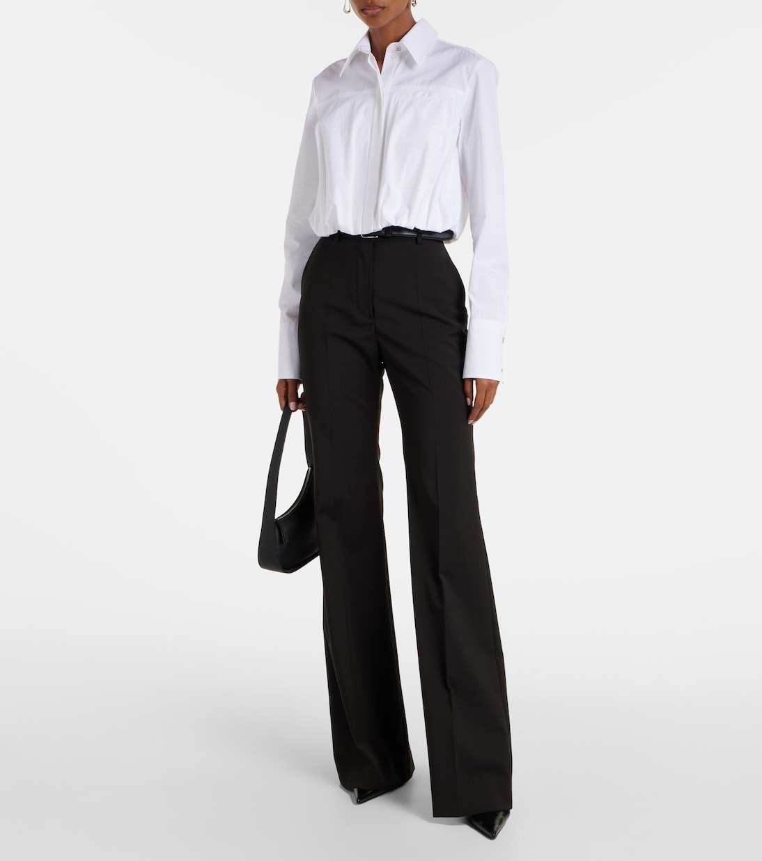 Cropped-Hemd Zemira aus Baumwollpopeline | Sportmax