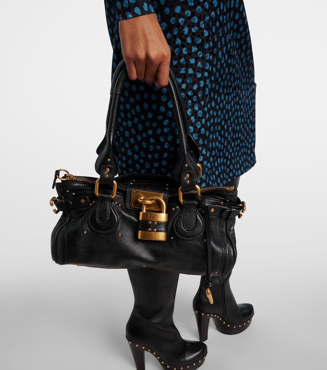 Bolso al hombro Paddington de piel | Chloé