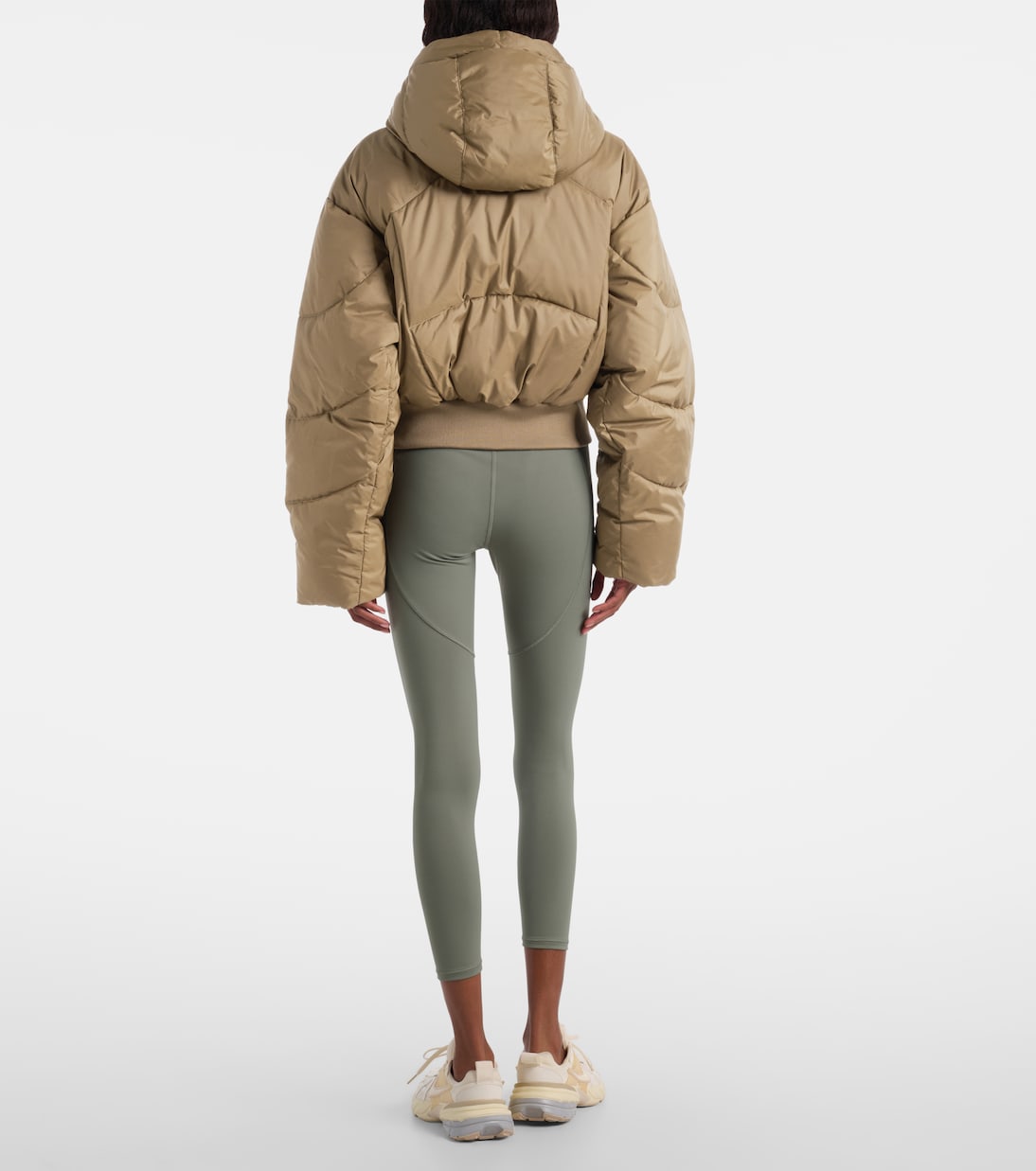 Veste doudoune raccourcie à capuche | Adidas by Stella McCartney