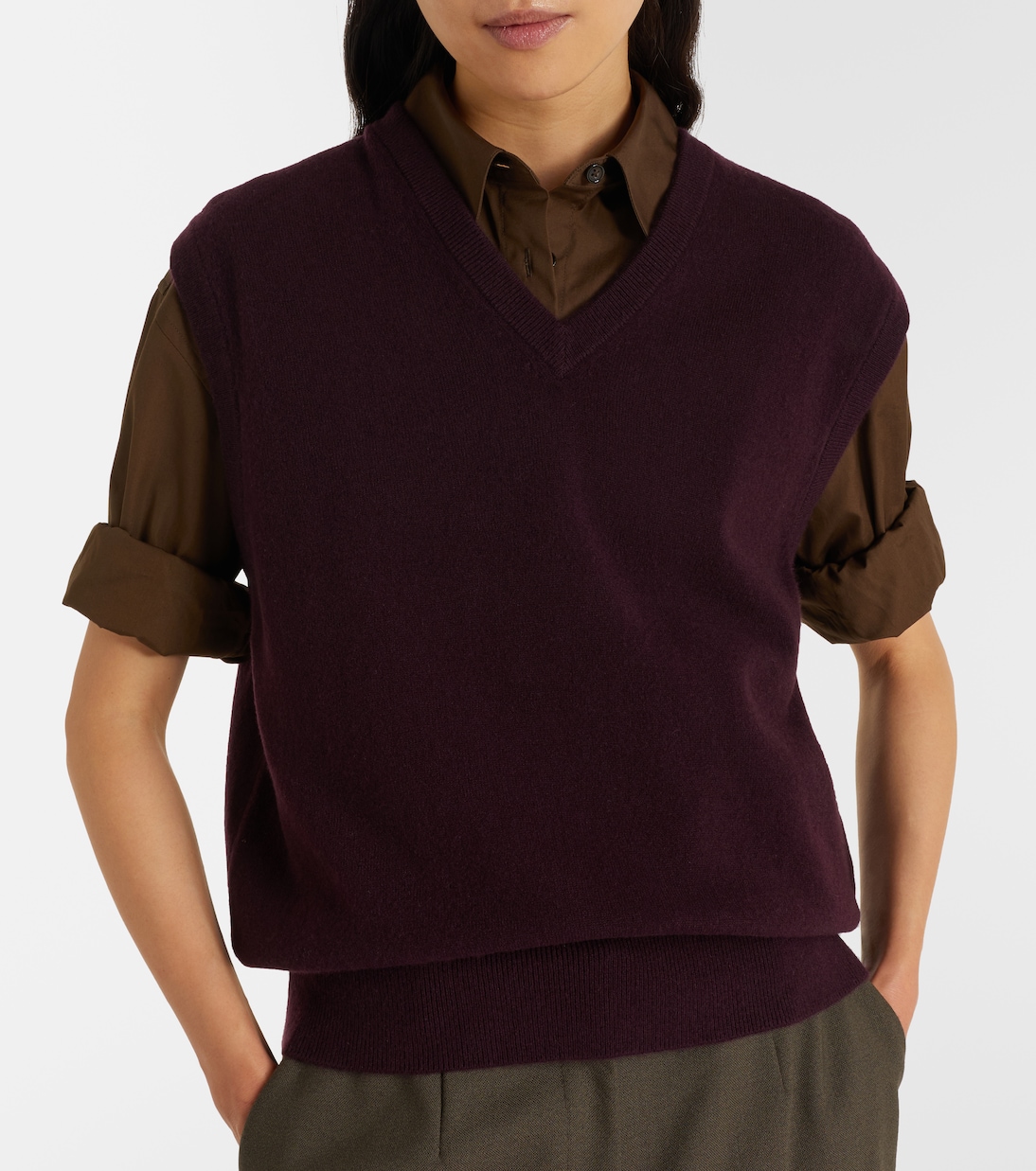 Gilet n°243 Spencer in misto cashmere | Extreme Cashmere