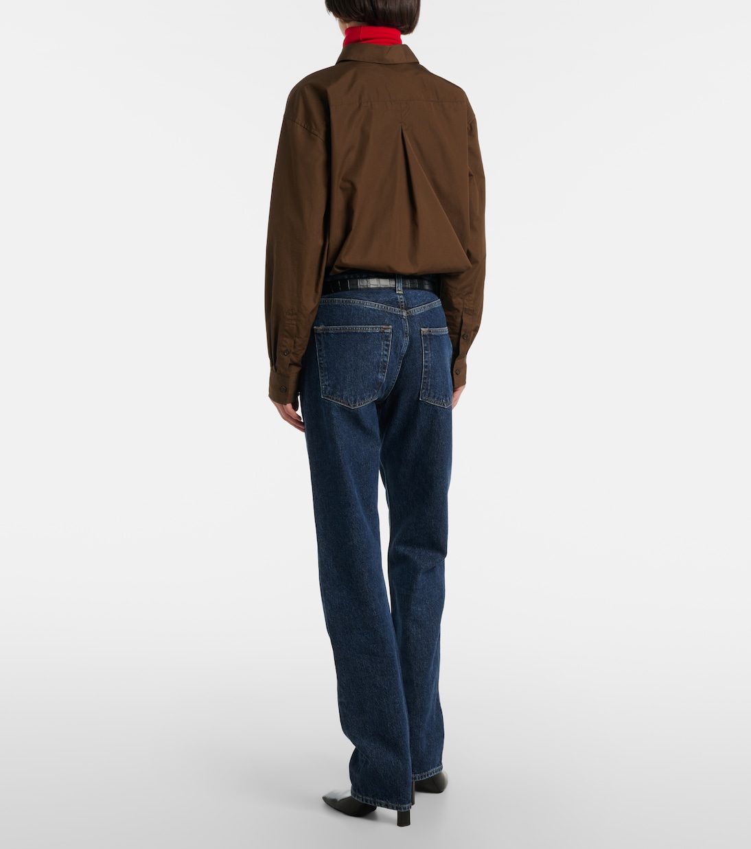 Kelly high-rise straight jeans | Agolde