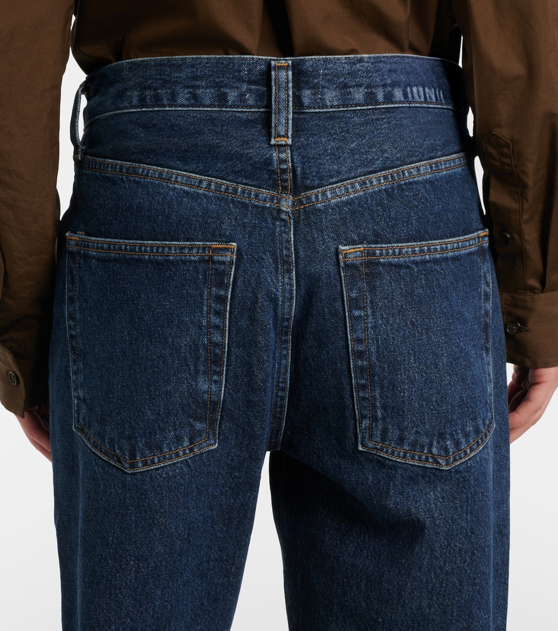 Kelly high-rise straight jeans | Agolde