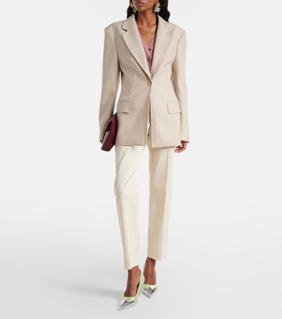 Pantalon droit New Coleman en coton | Joseph