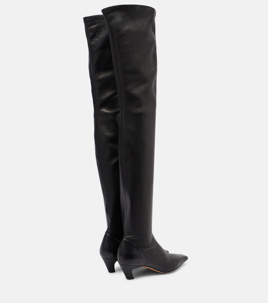 Arizona 50 leather over-the-knee boots | Khaite