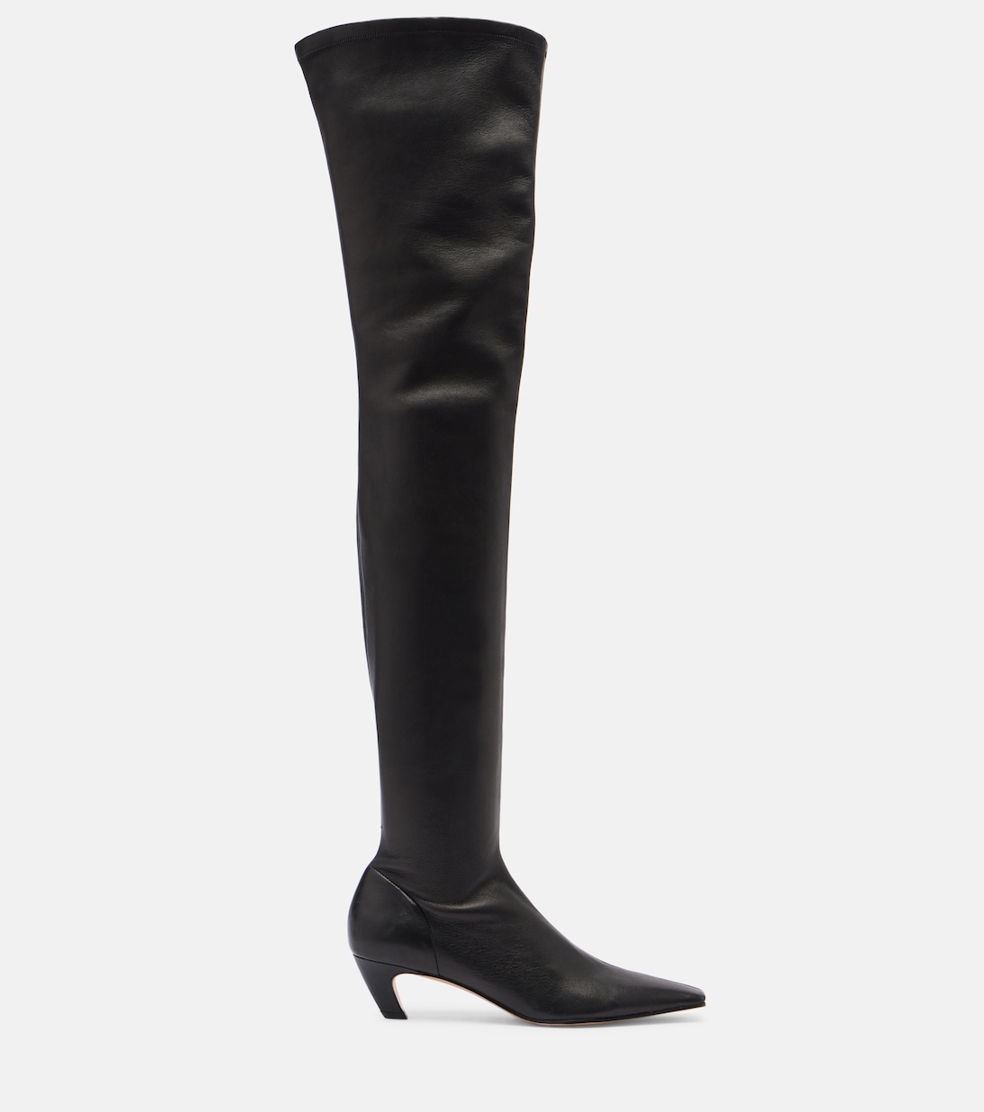 Arizona 50 leather over-the-knee boots | Khaite