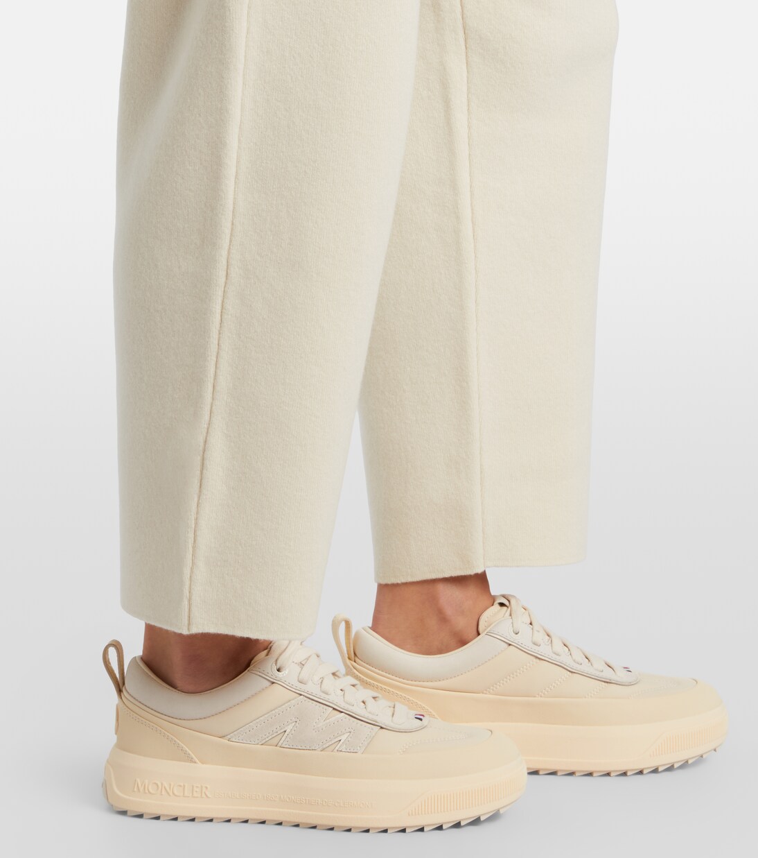 Pantaloni sportivi in lana e cashmere | Moncler