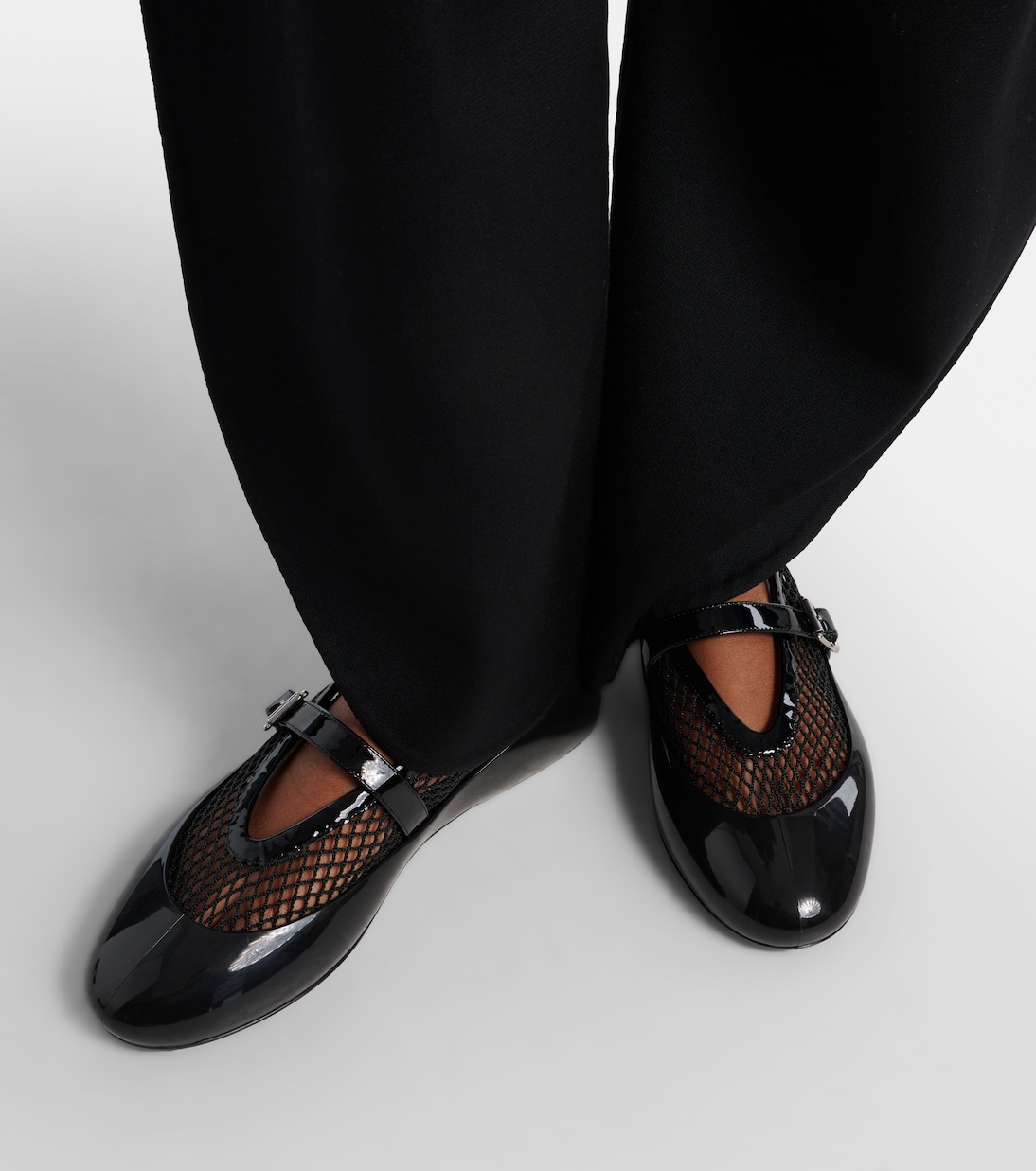 Ballerinas mit Lackleder | Alaïa
