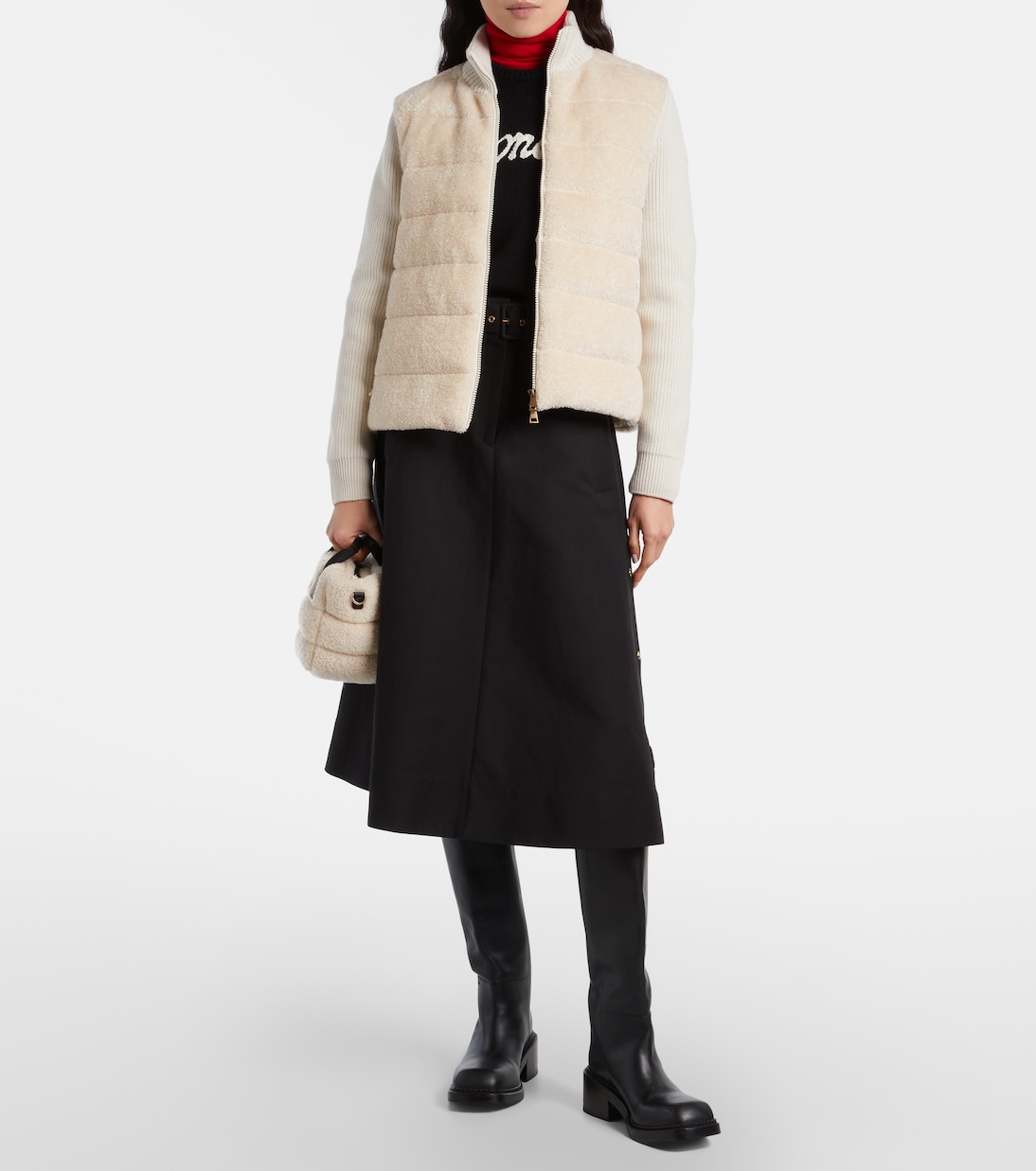 Caradoc Mini teddy tote bag | Moncler