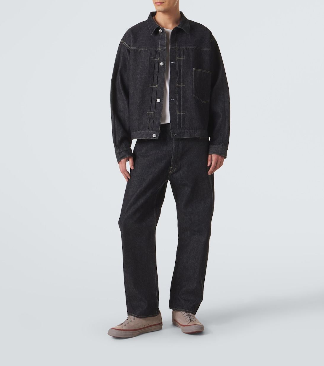 Jeans mit weitem Bein | A.Presse