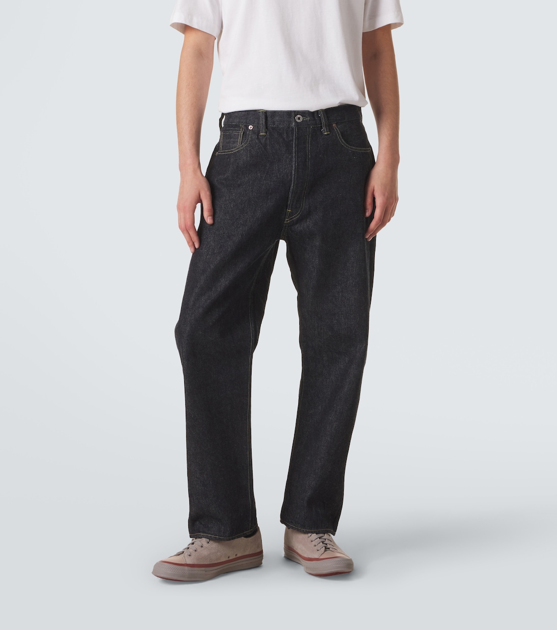 Jeans mit weitem Bein | A.Presse