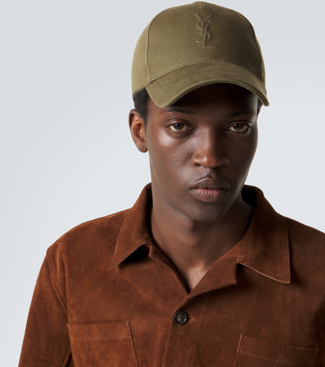Baseballcap Cassandre aus Denim | Saint Laurent