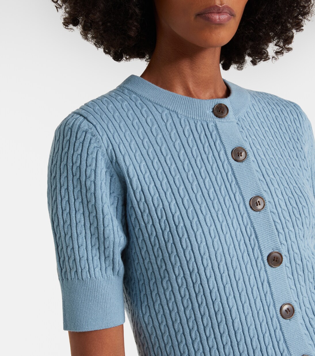 Rhys cable-knit cardigan | Varley