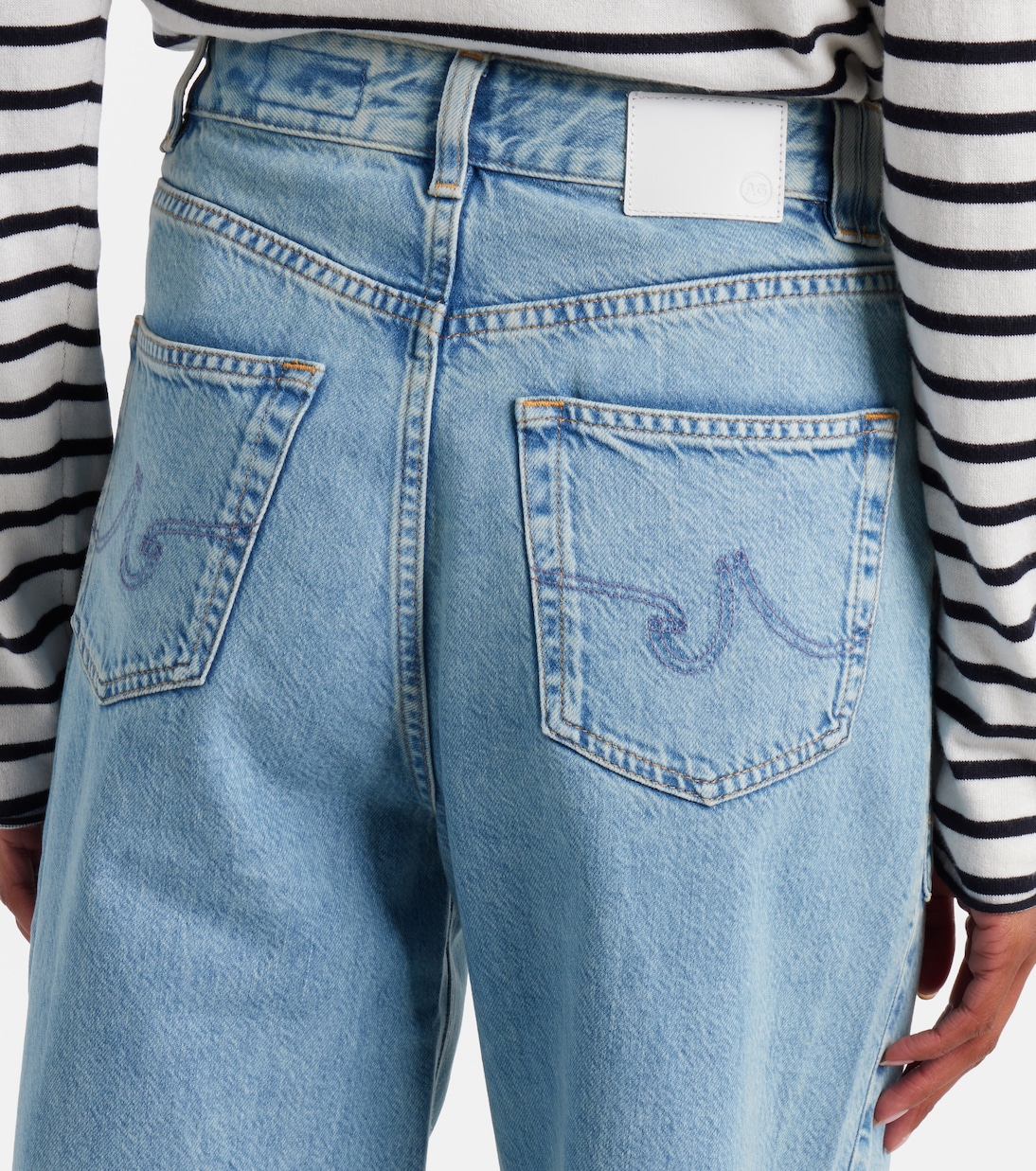 Akita barrel-leg jeans | AG Jeans