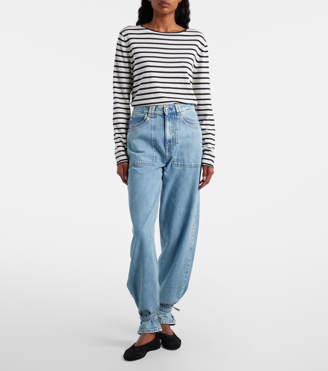 Akita barrel-leg jeans | AG Jeans